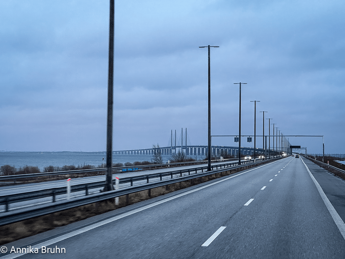 Ab über die Öresundbrücke